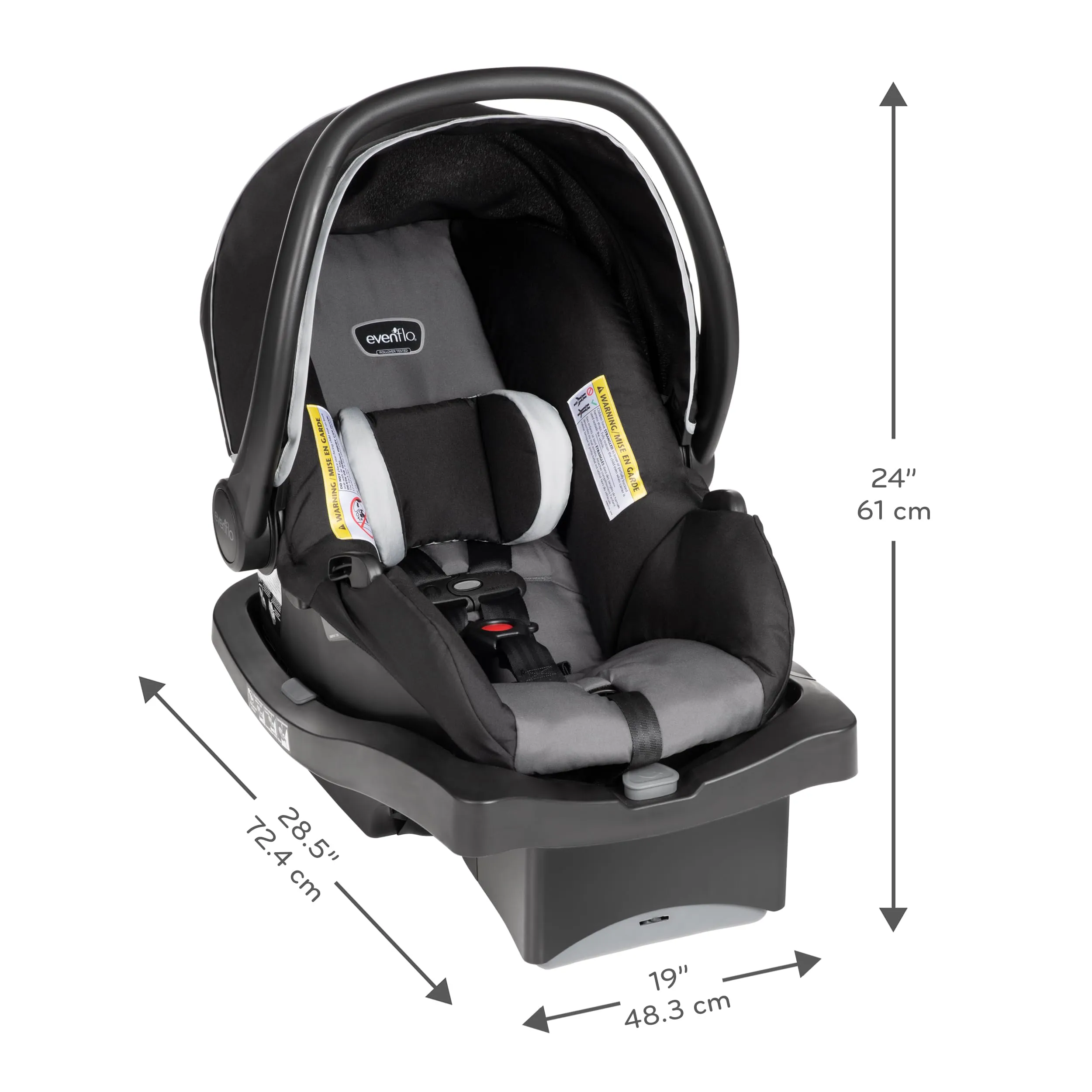 Evenflo Victory 3 Wheel Jogging Travel System.