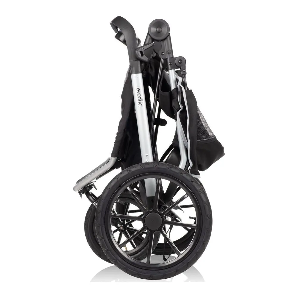 Evenflo Victory Plus Jogging Travel System with LiteMax Infant Car Seat - Gray Scale
