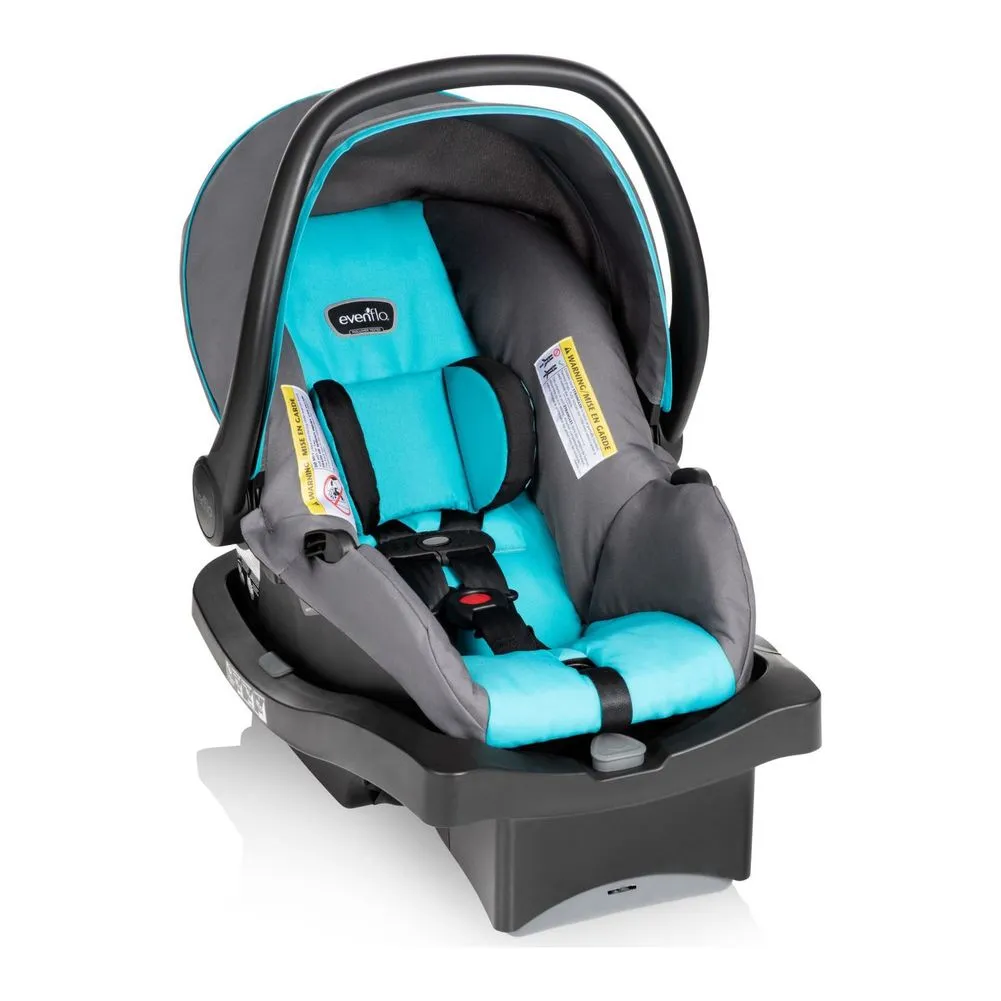 Evenflo Victory Plus Jogging Travel System with LiteMax Infant Car Seat - Malibu Blue