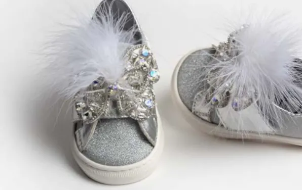Ever Kid Silver Sneaker
