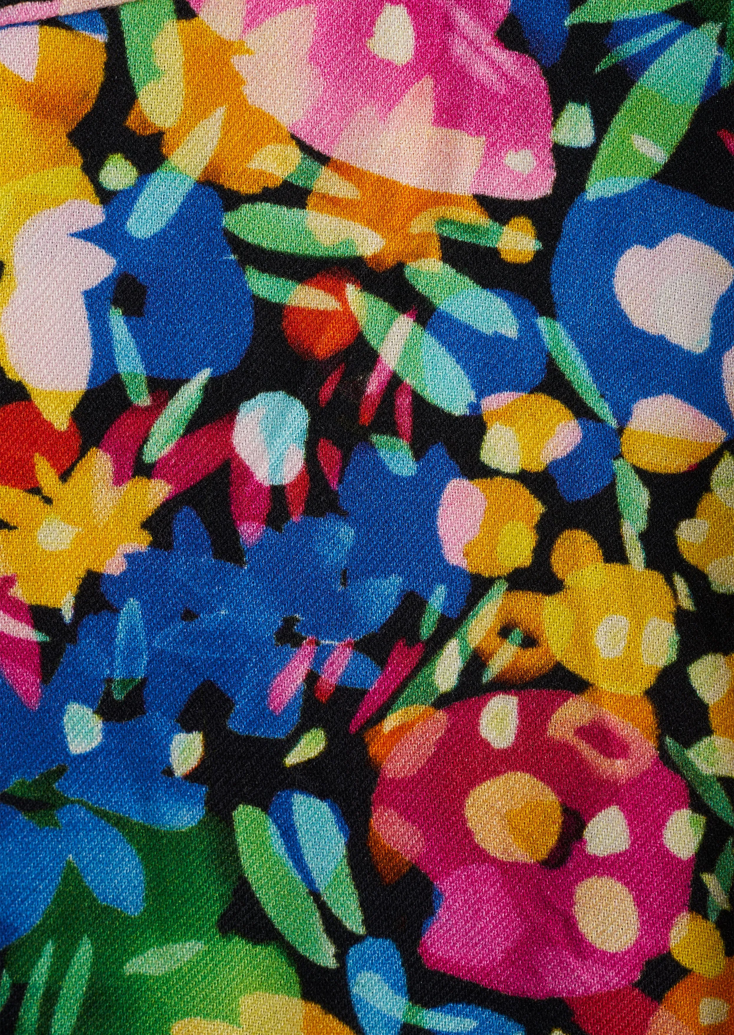 Evita Woven Print Top
