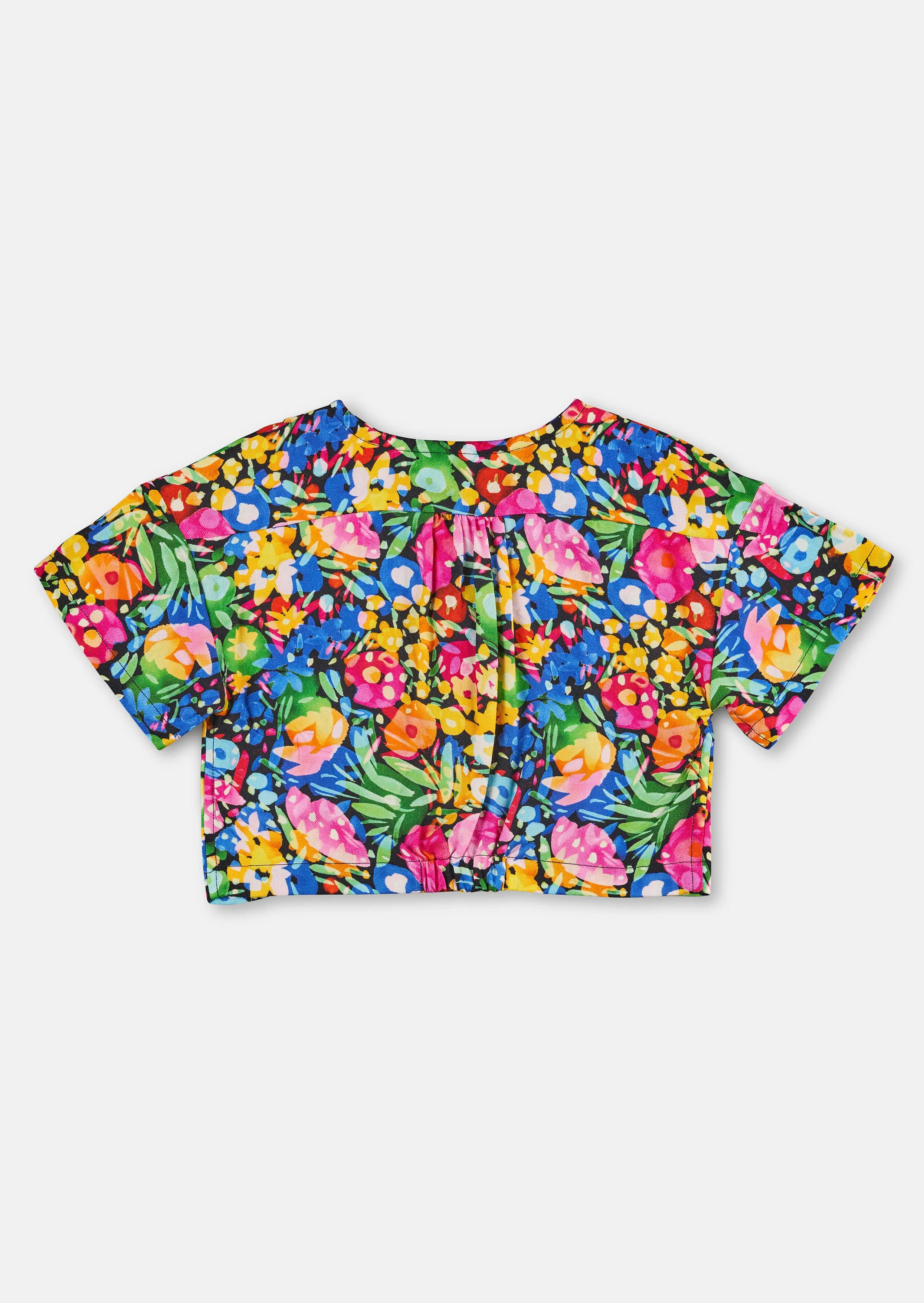 Evita Woven Print Top