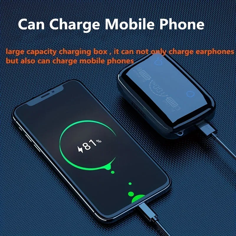 Experience Ultimate Freedom Wireless 5.3 Sports Headset with Emergency Charger