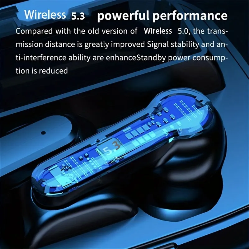 Experience Ultimate Freedom Wireless 5.3 Sports Headset with Emergency Charger