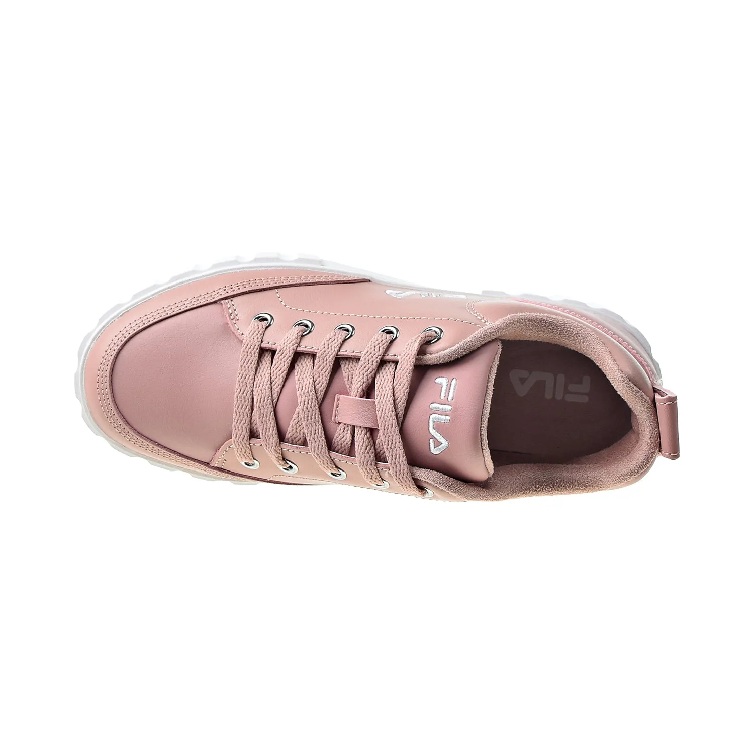 Fila Sandblast Low Women's Shoes Misty Rose-White