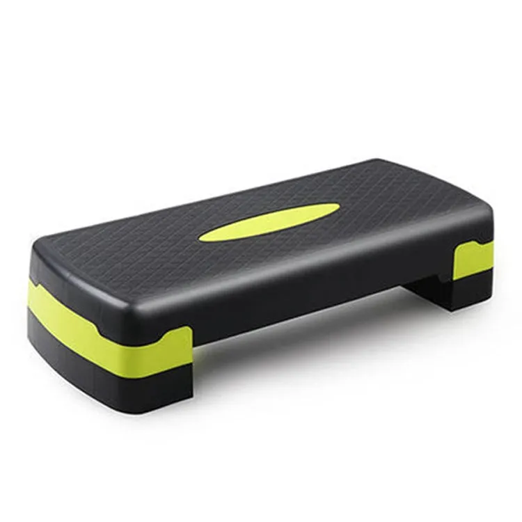 Fitness Pedal Rhythm Pedal Adjustable Sports Yoga Fitness Aerobics Pedal, Size: 78 x 30 x 10 cm( Black   Green)