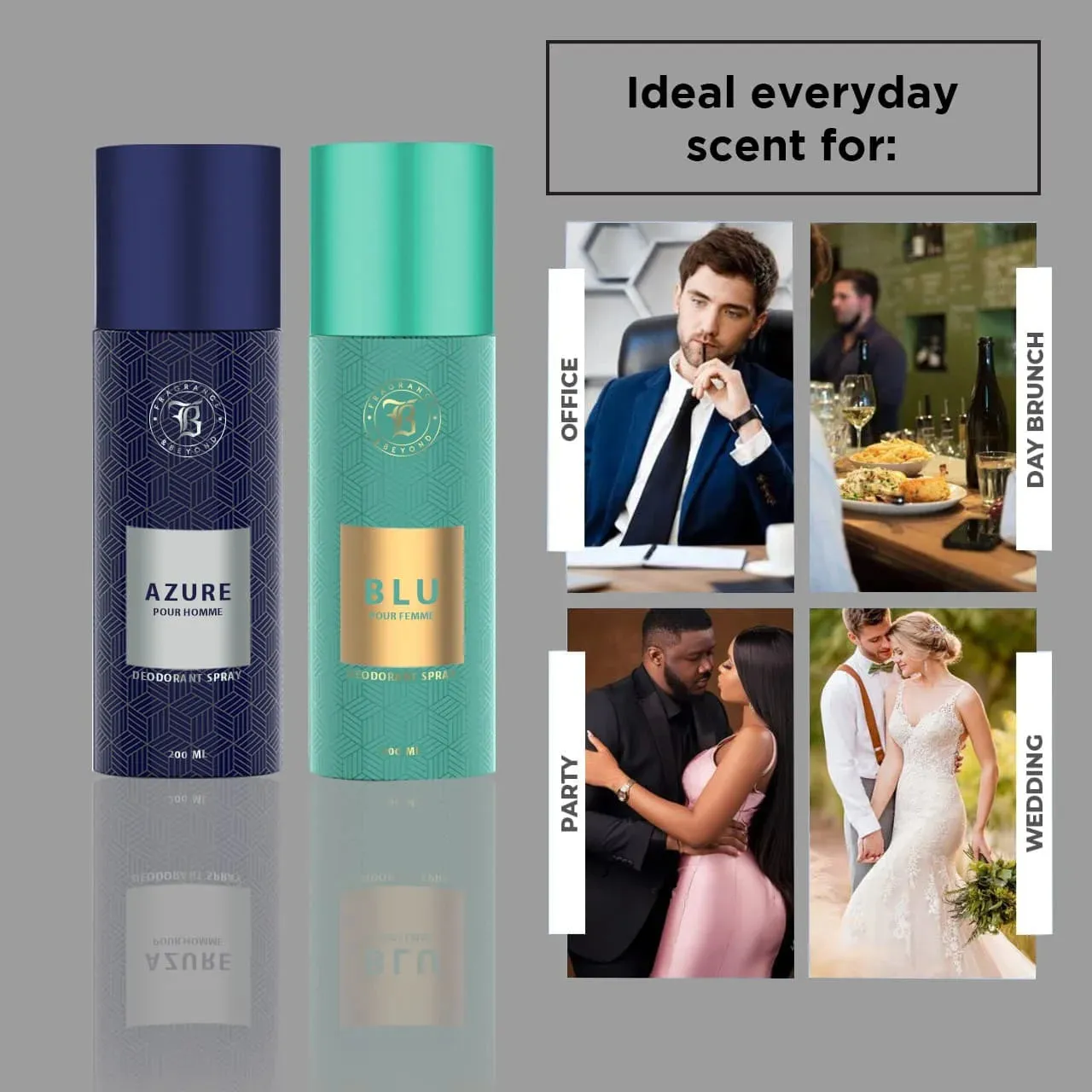 Fragrance & Beyond Aqua Deo Combo 400 ML