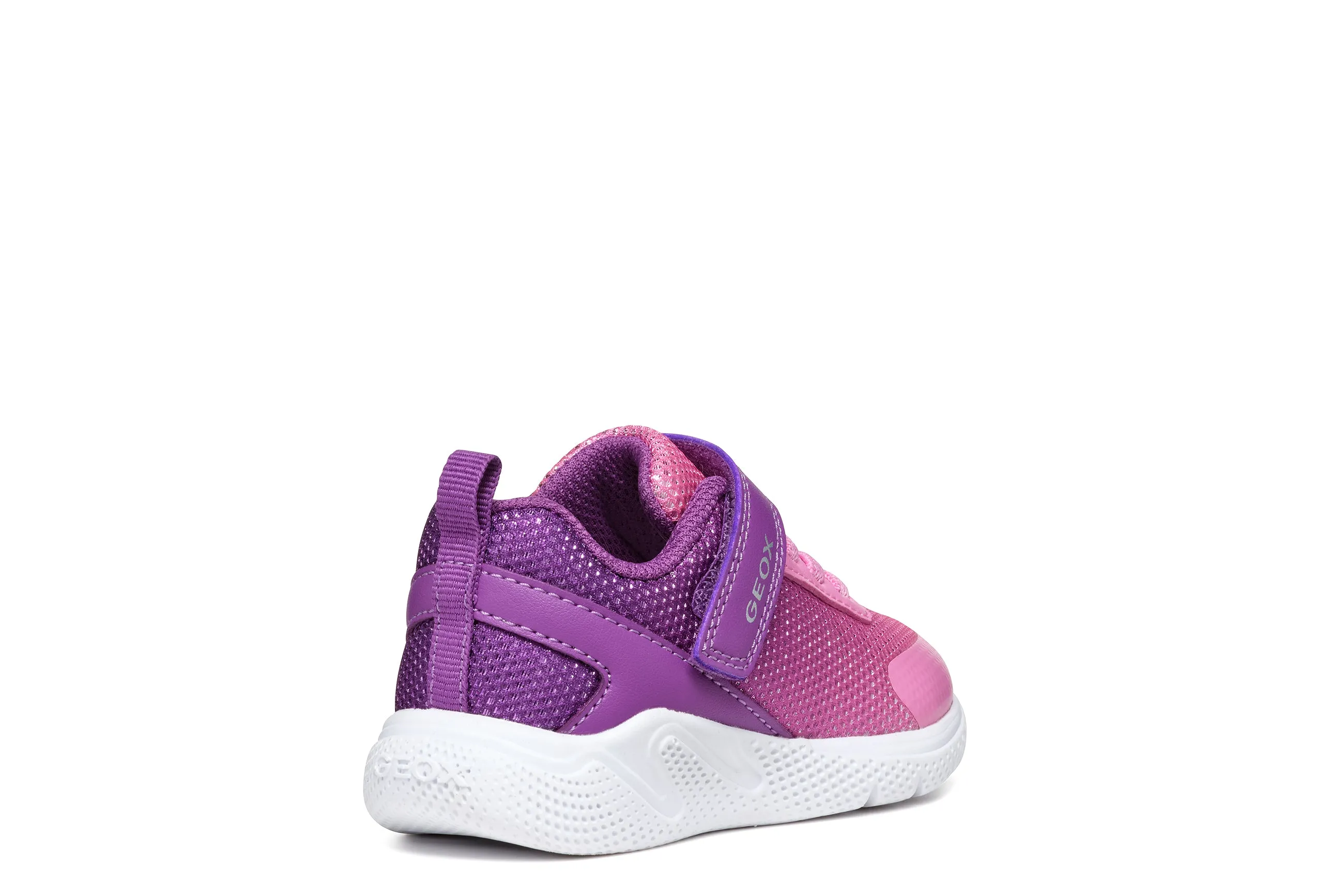 Geox Sprintye Girls Purple Dark Pink Trainer