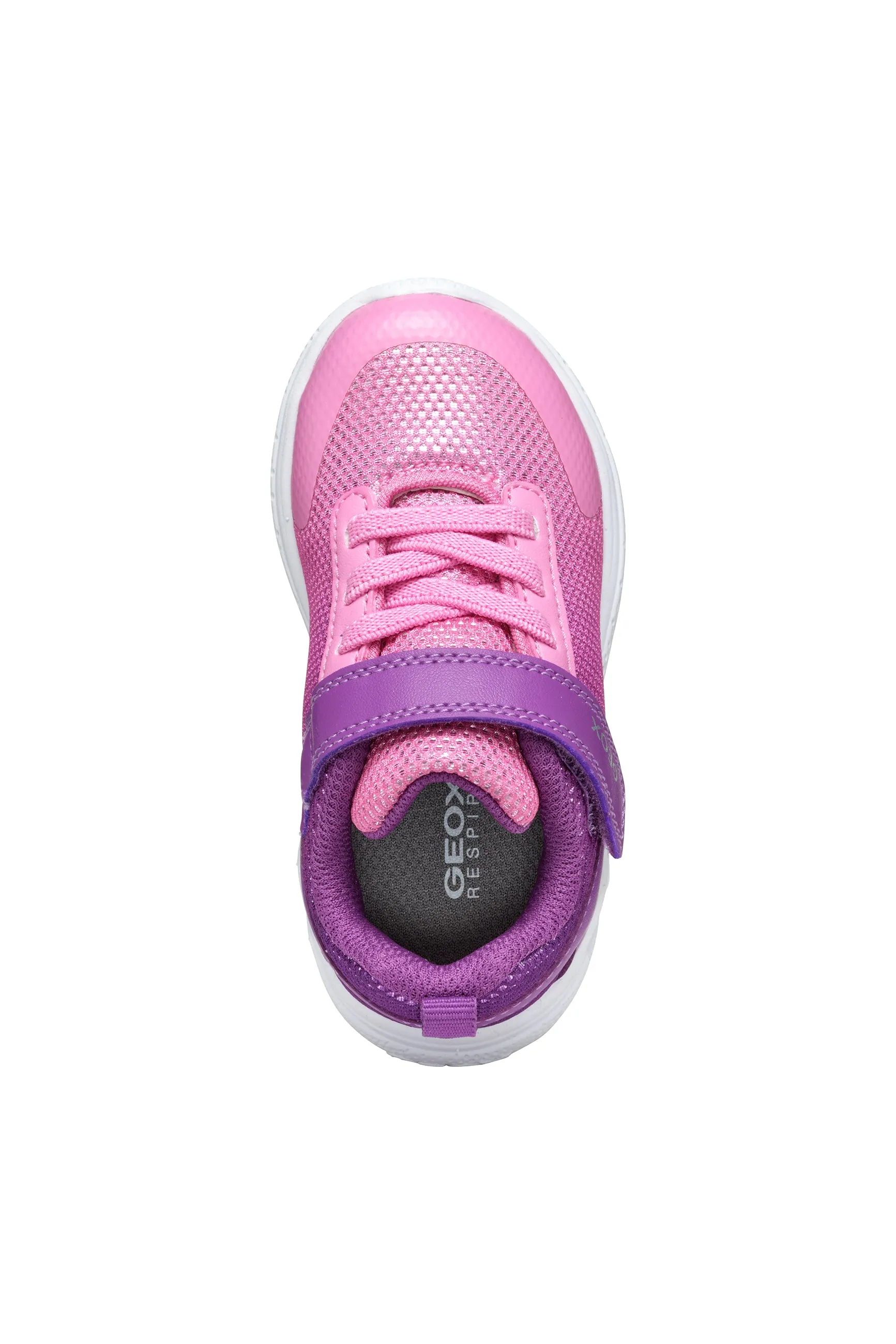 Geox Sprintye Girls Purple Dark Pink Trainer