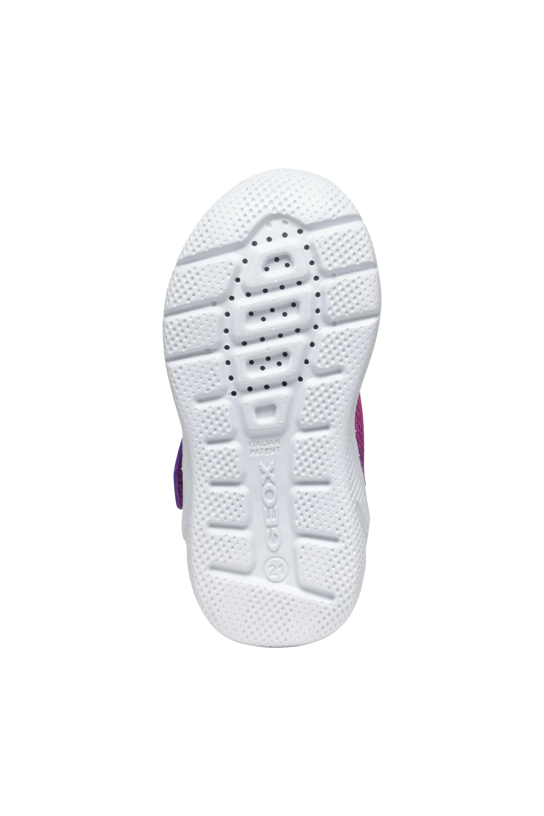 Geox Sprintye Girls Purple Dark Pink Trainer