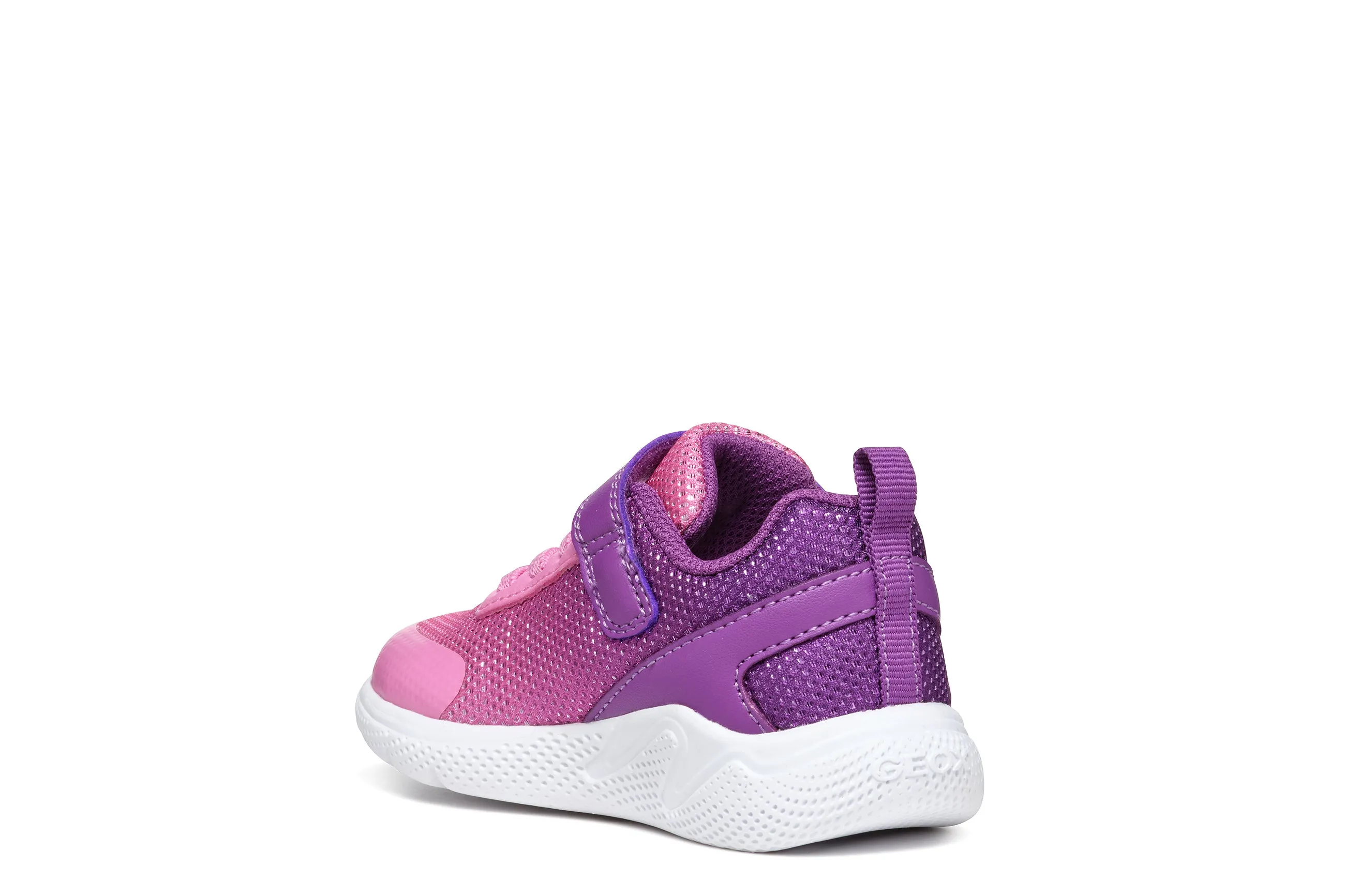 Geox Sprintye Girls Purple Dark Pink Trainer