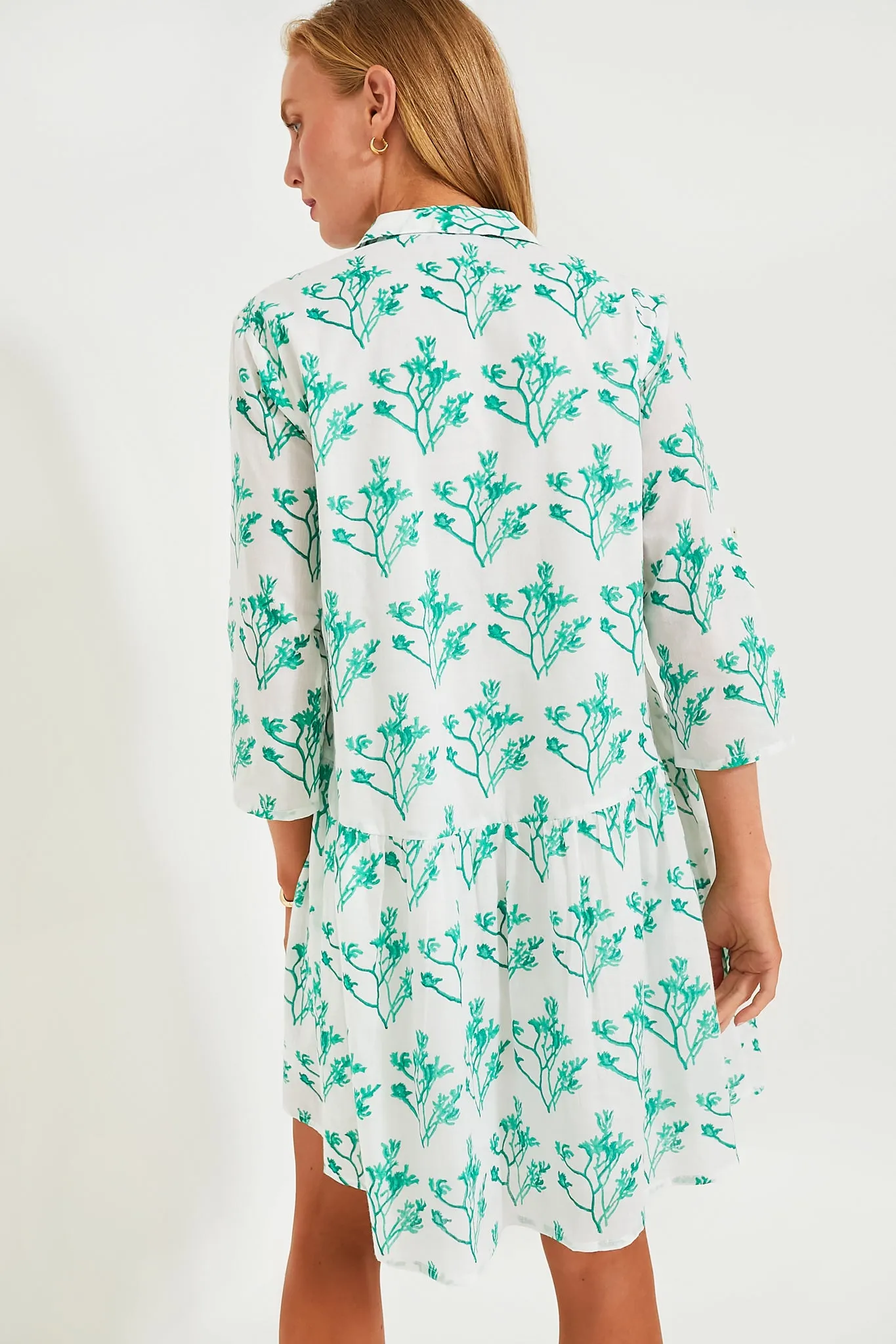 Green Katano Deauville Short Dress