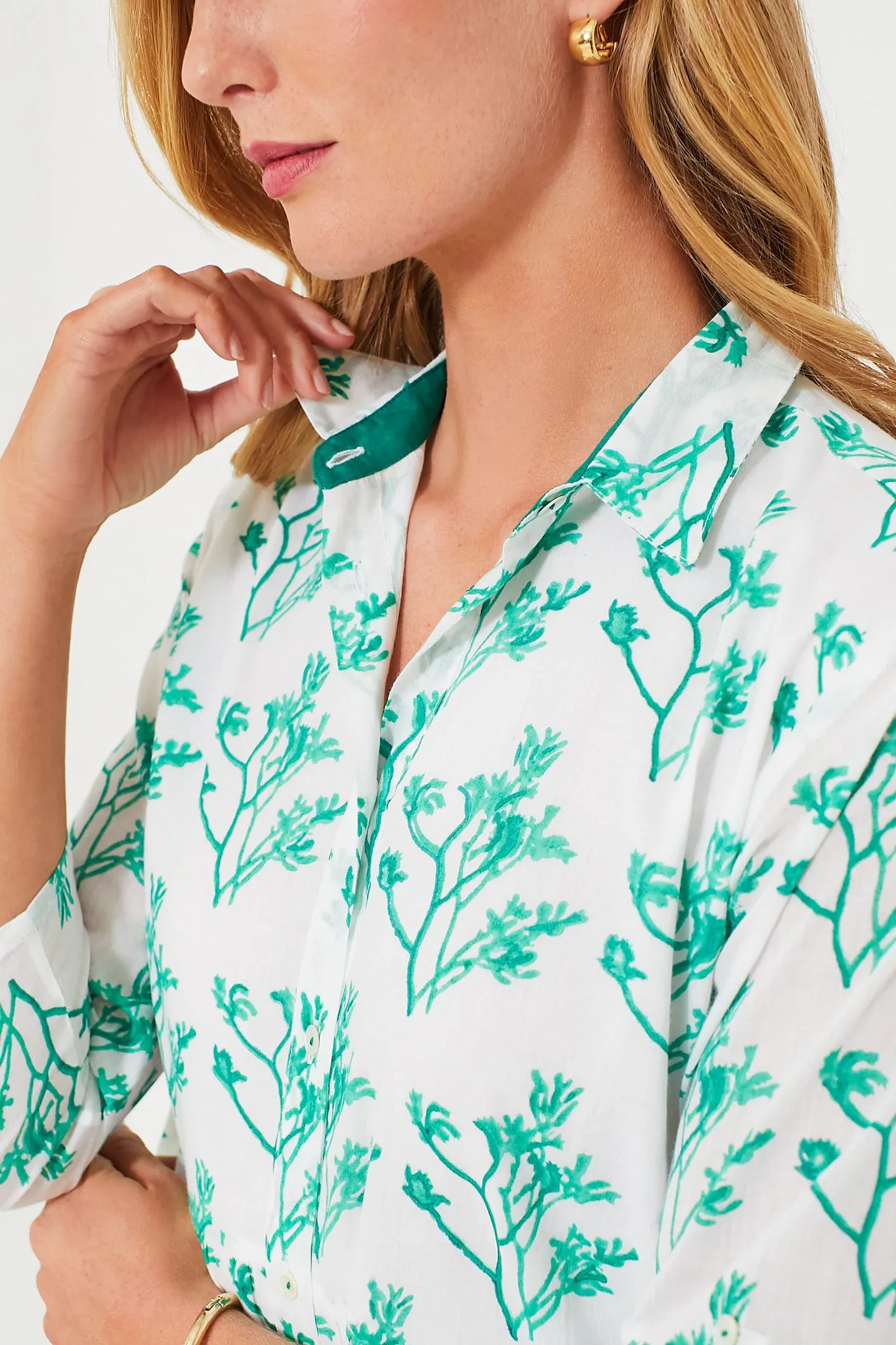 Green Katano Deauville Short Dress