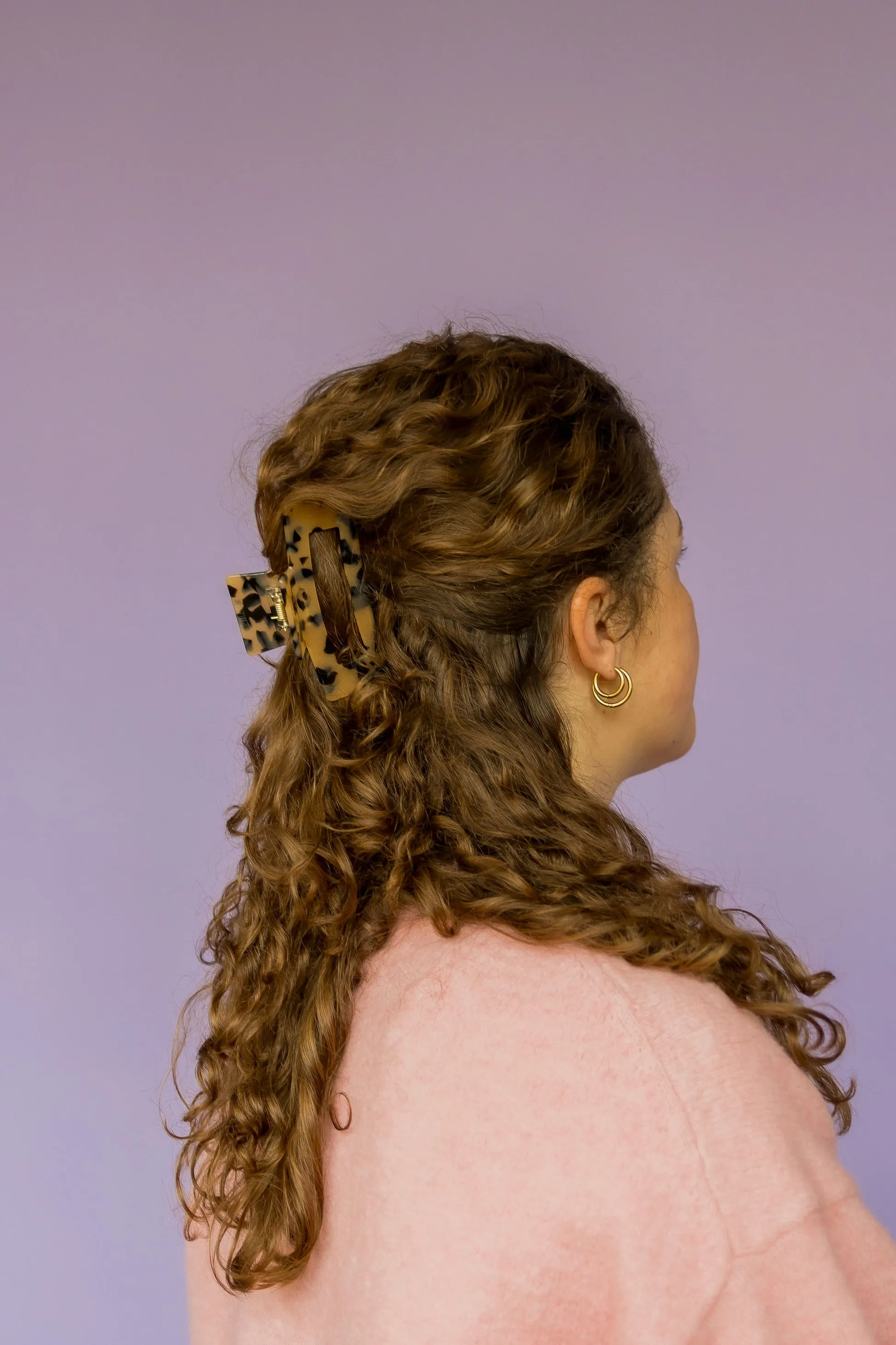 Hair Clip Large - Leo