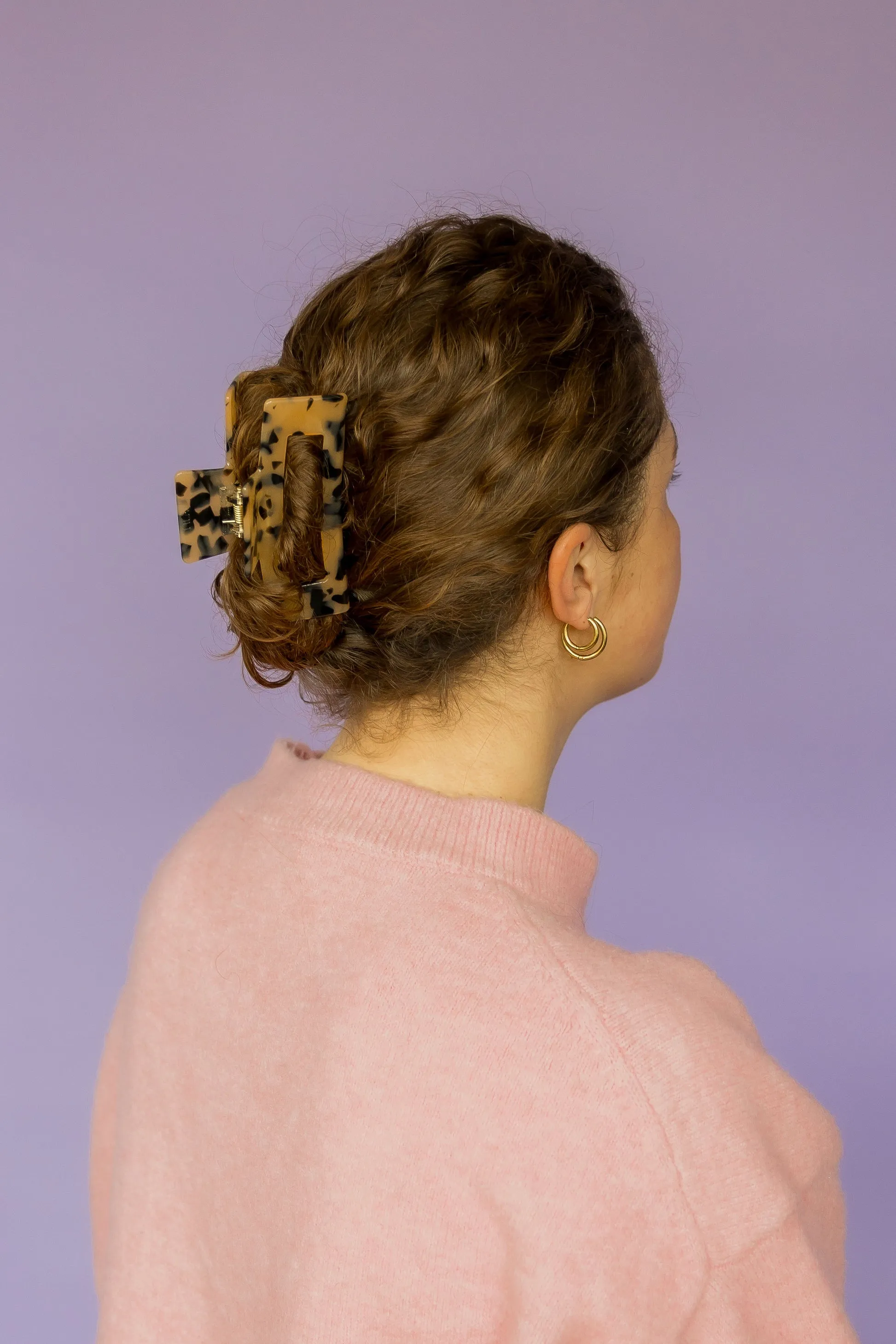 Hair Clip Large - Leo