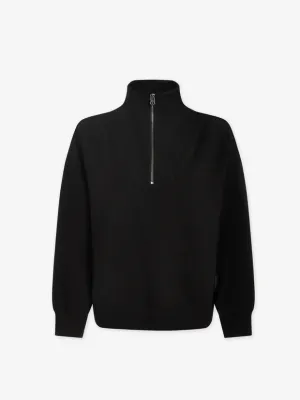 Hawley Half-Zip Sweat Black