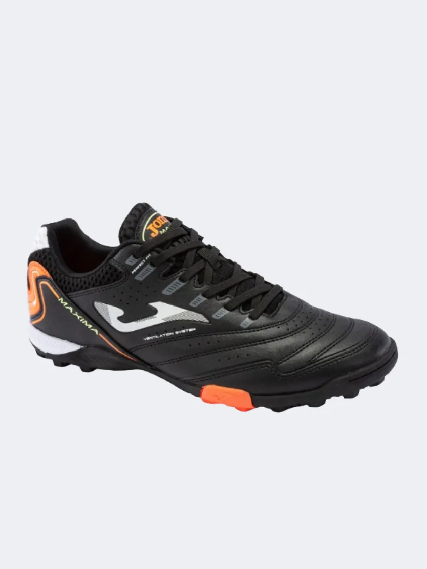 Joma Maxima Men Turf Shoes Black/Orange