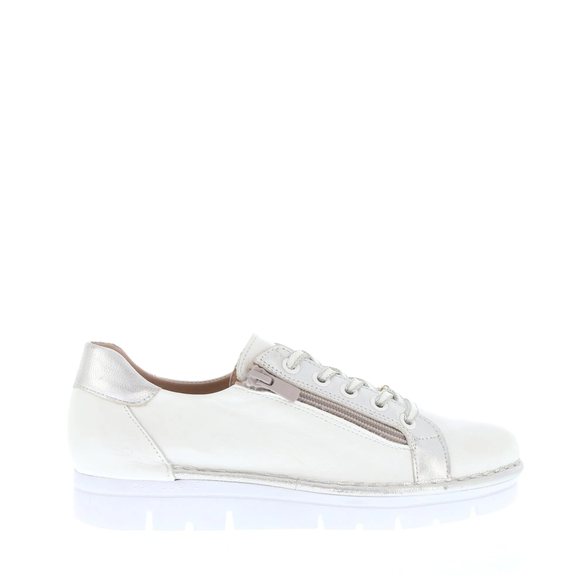 Jose Saenz 'JS 2001 Sneaker' - Blanco Plata (White/Silver)