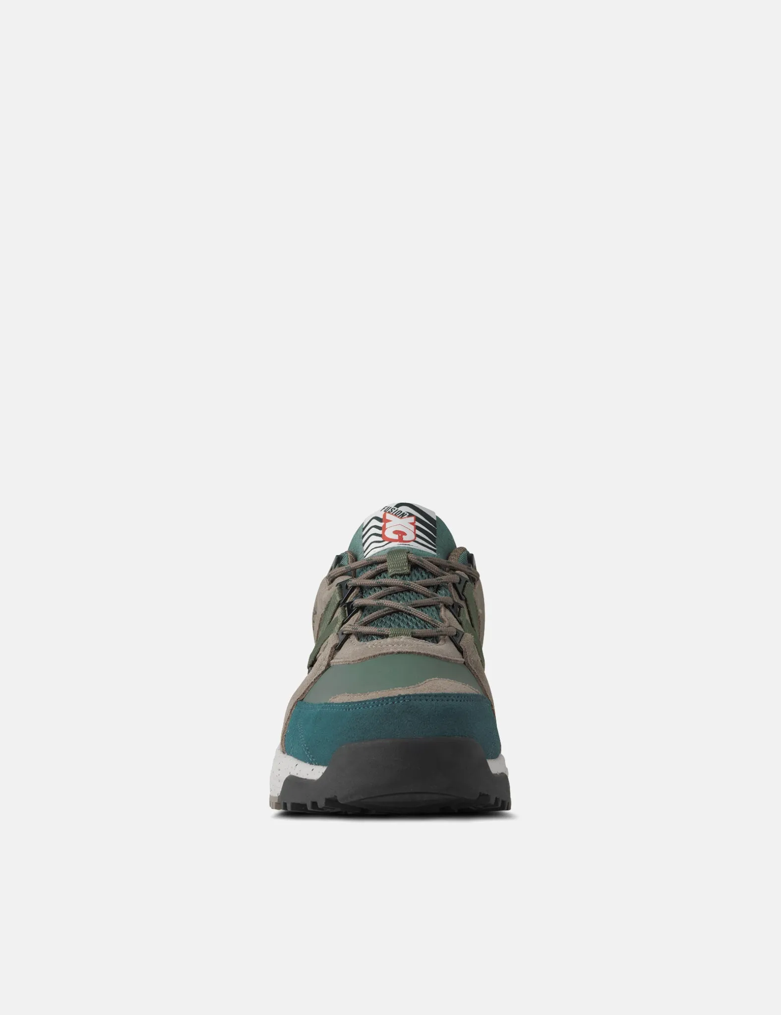 Karhu Fusion XC Trainers (Waterproof) - Smoke Pine/Dark Forest