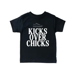 Kicks Over Chicks NEW Tee