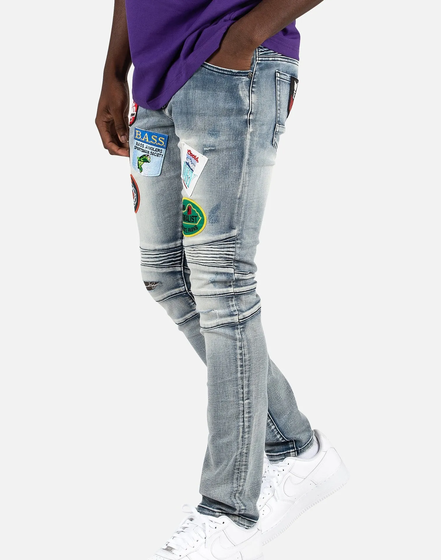 Kilogram Patch Denim Jeans