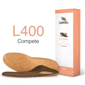 L400W Women's Compete Orthotic Insoles for Active Lifestyles