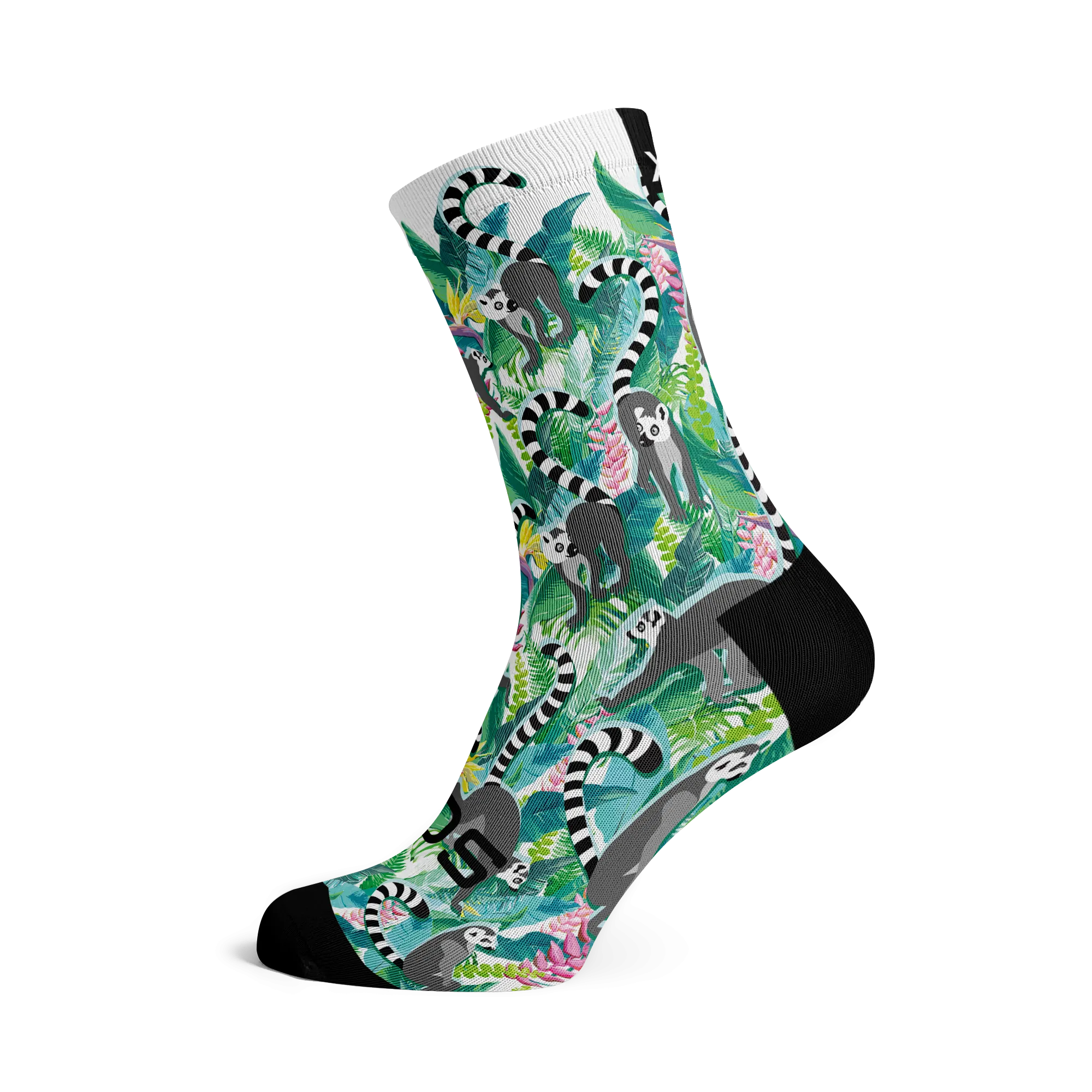 Lemur Socks