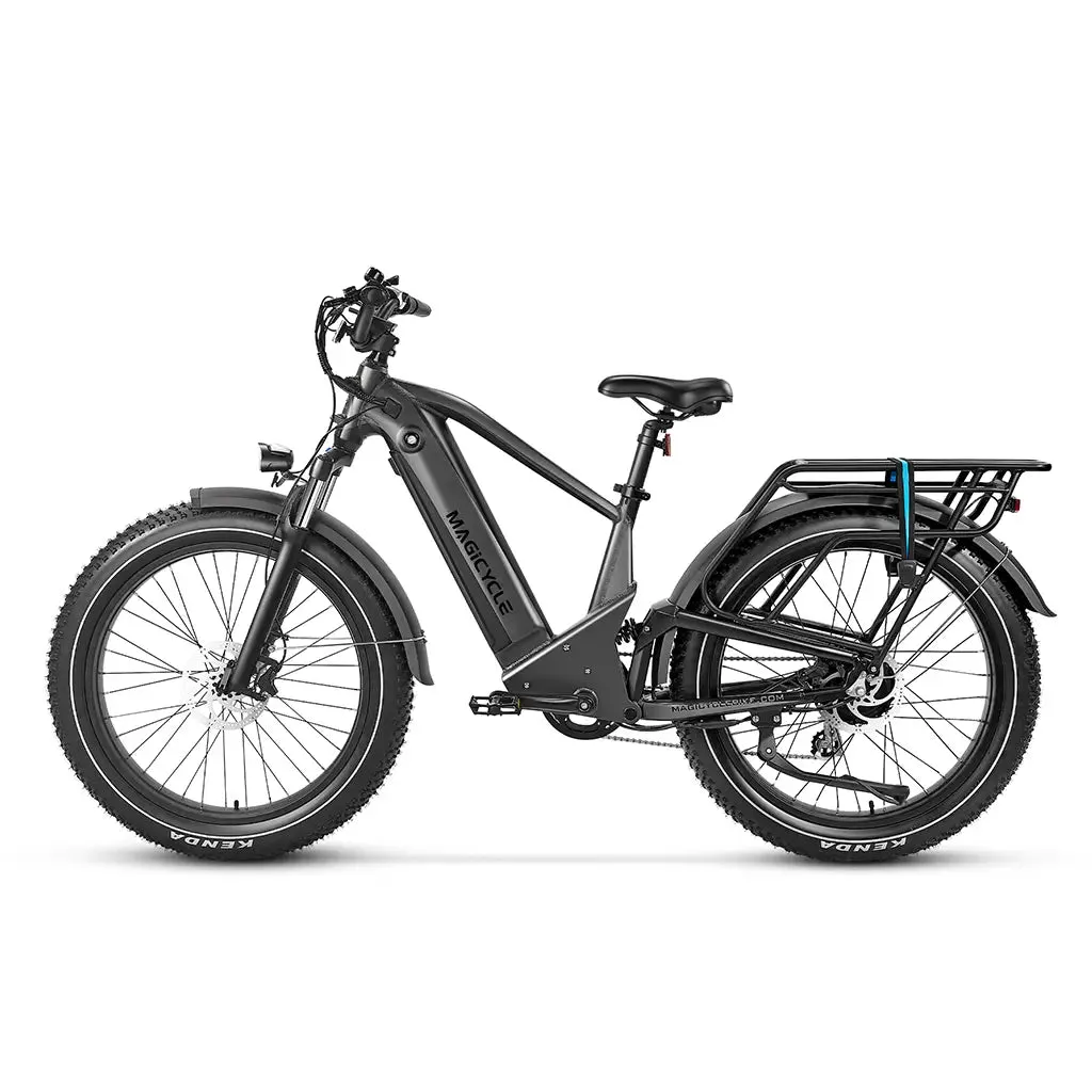 Magicycle Deer Softail 750W 52V Full Suspension SUV Fat Tire Mountain Electric Bike