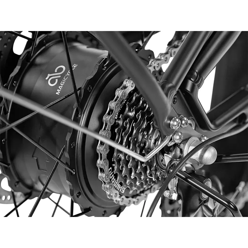 Magicycle Deer Softail 750W 52V Full Suspension SUV Fat Tire Mountain Electric Bike