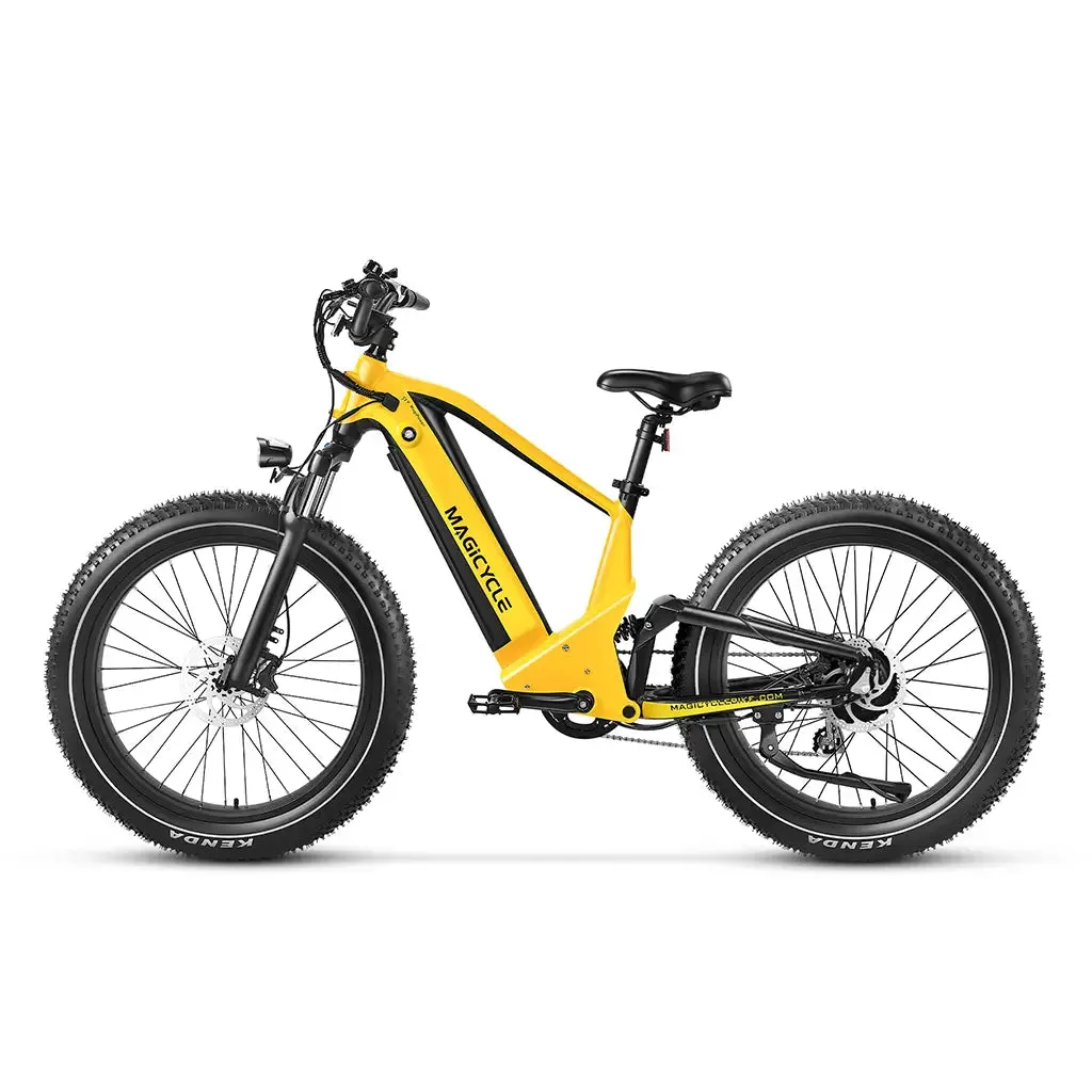 Magicycle Deer Softail 750W 52V Full Suspension SUV Fat Tire Mountain Electric Bike