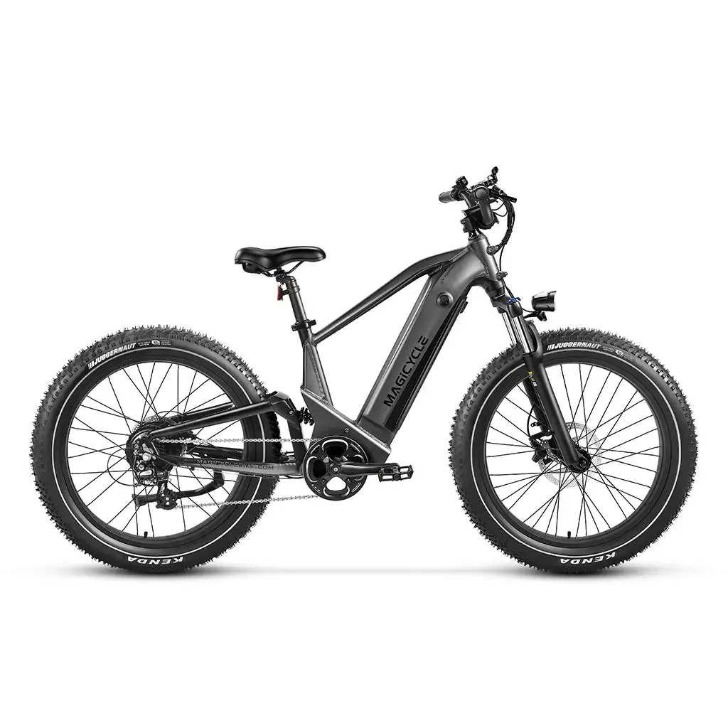 Magicycle Deer Softail 750W 52V Full Suspension SUV Fat Tire Mountain Electric Bike