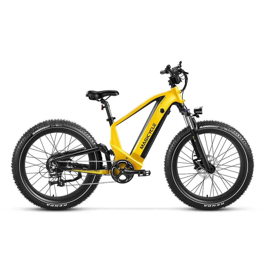 Magicycle Deer Softail 750W 52V Full Suspension SUV Fat Tire Mountain Electric Bike