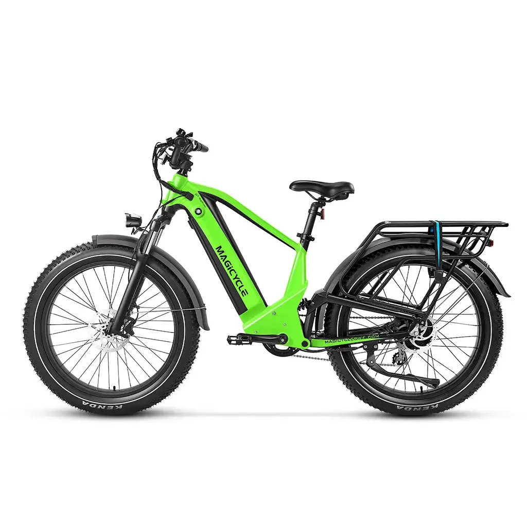 Magicycle Deer Softail 750W 52V Full Suspension SUV Fat Tire Mountain Electric Bike