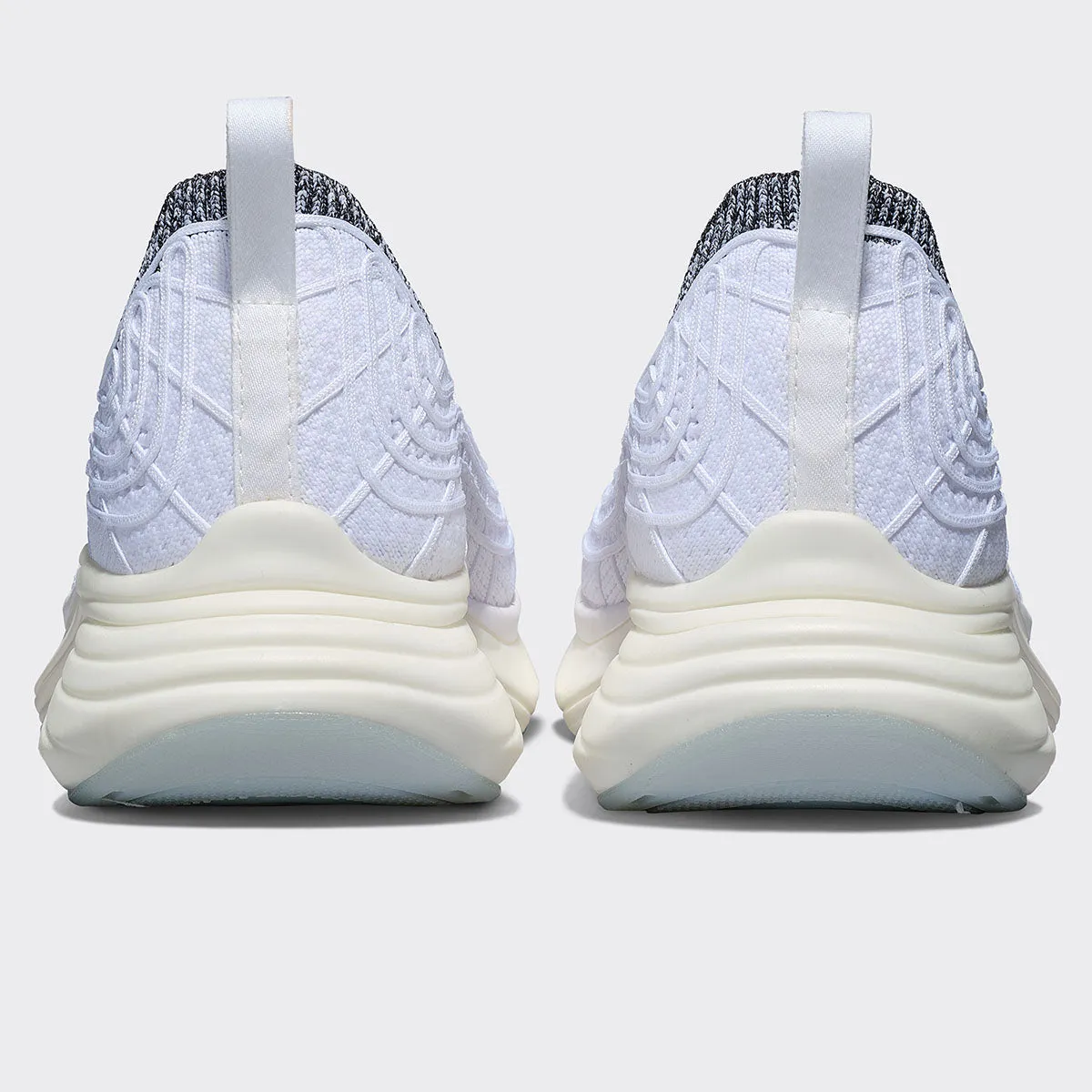 Men's TechLoom Zipline White / Black / White Melange