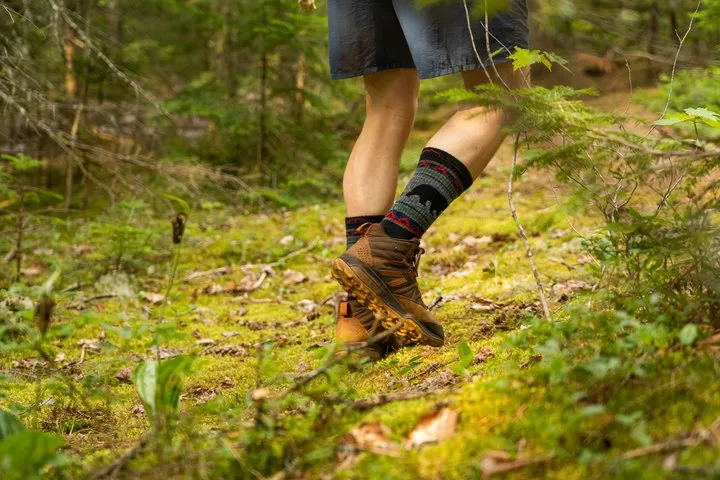 Men's VanGrizzle Boot Midweight Hiking Sock - Charcoal