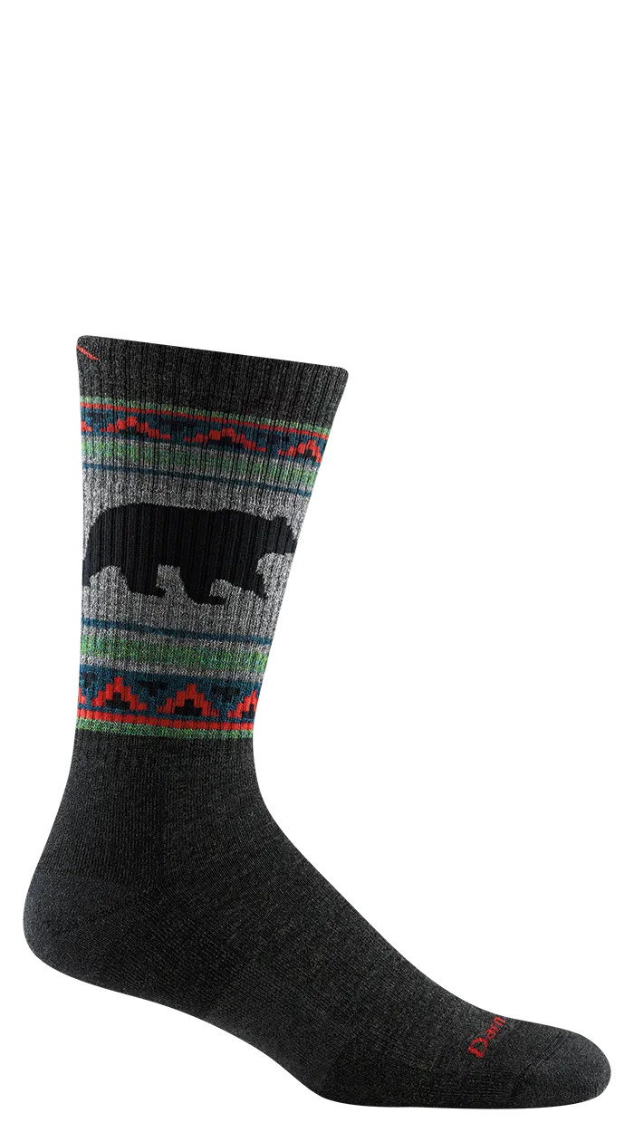 Men's VanGrizzle Boot Midweight Hiking Sock - Charcoal