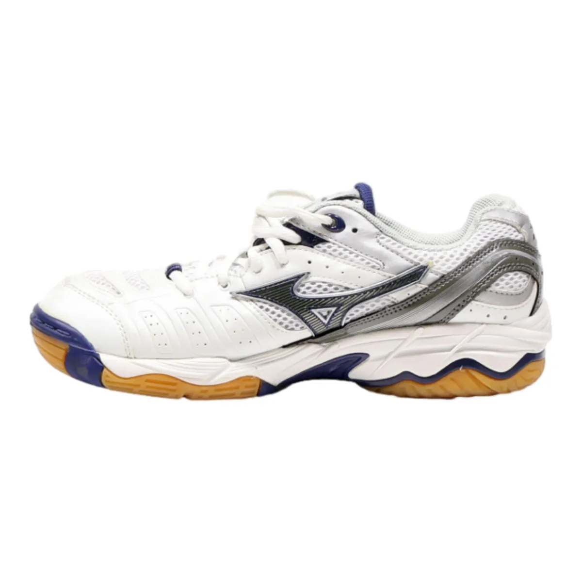 MIZUNO Sneaker Trainers White Synthetic Womens UK 5.5