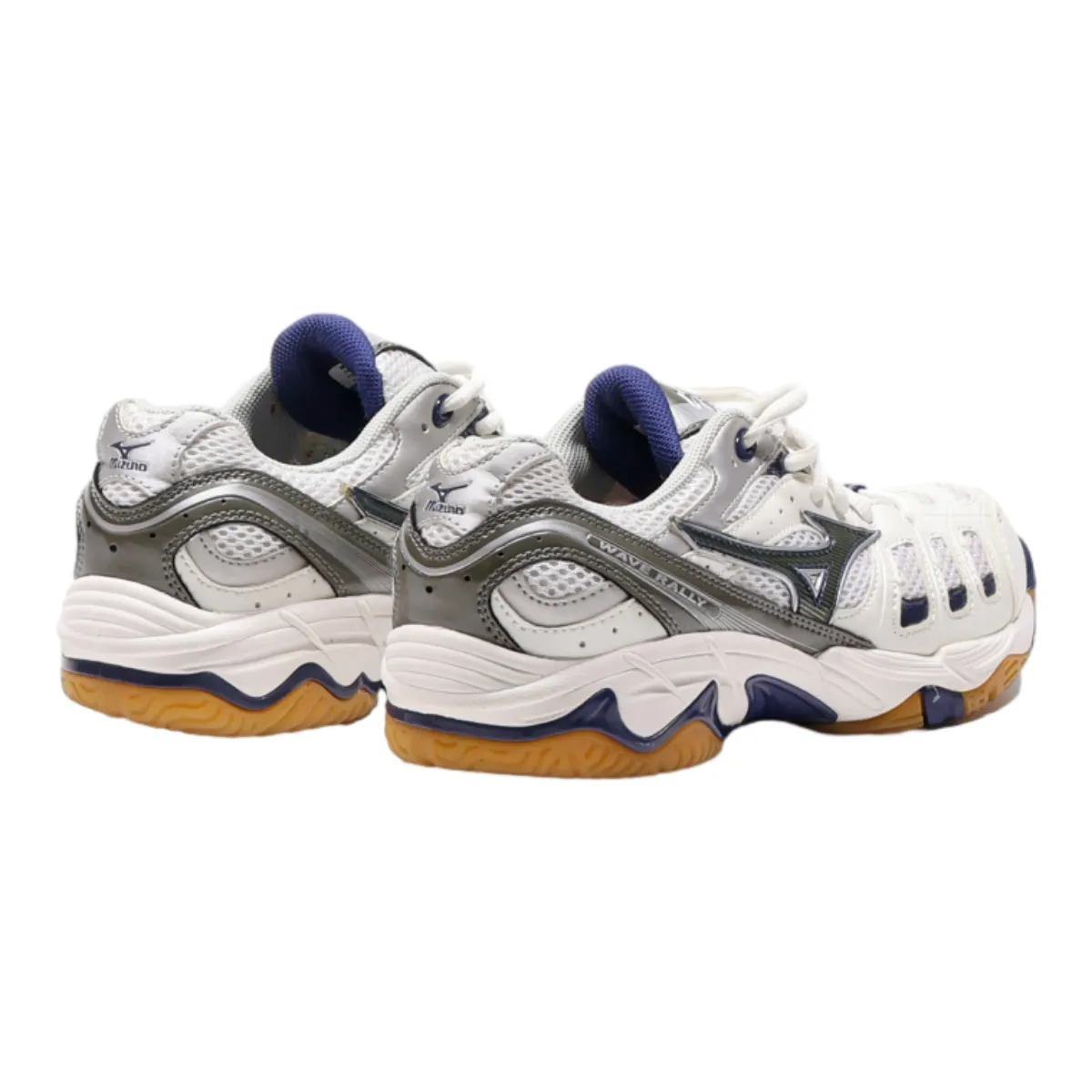MIZUNO Sneaker Trainers White Synthetic Womens UK 5.5
