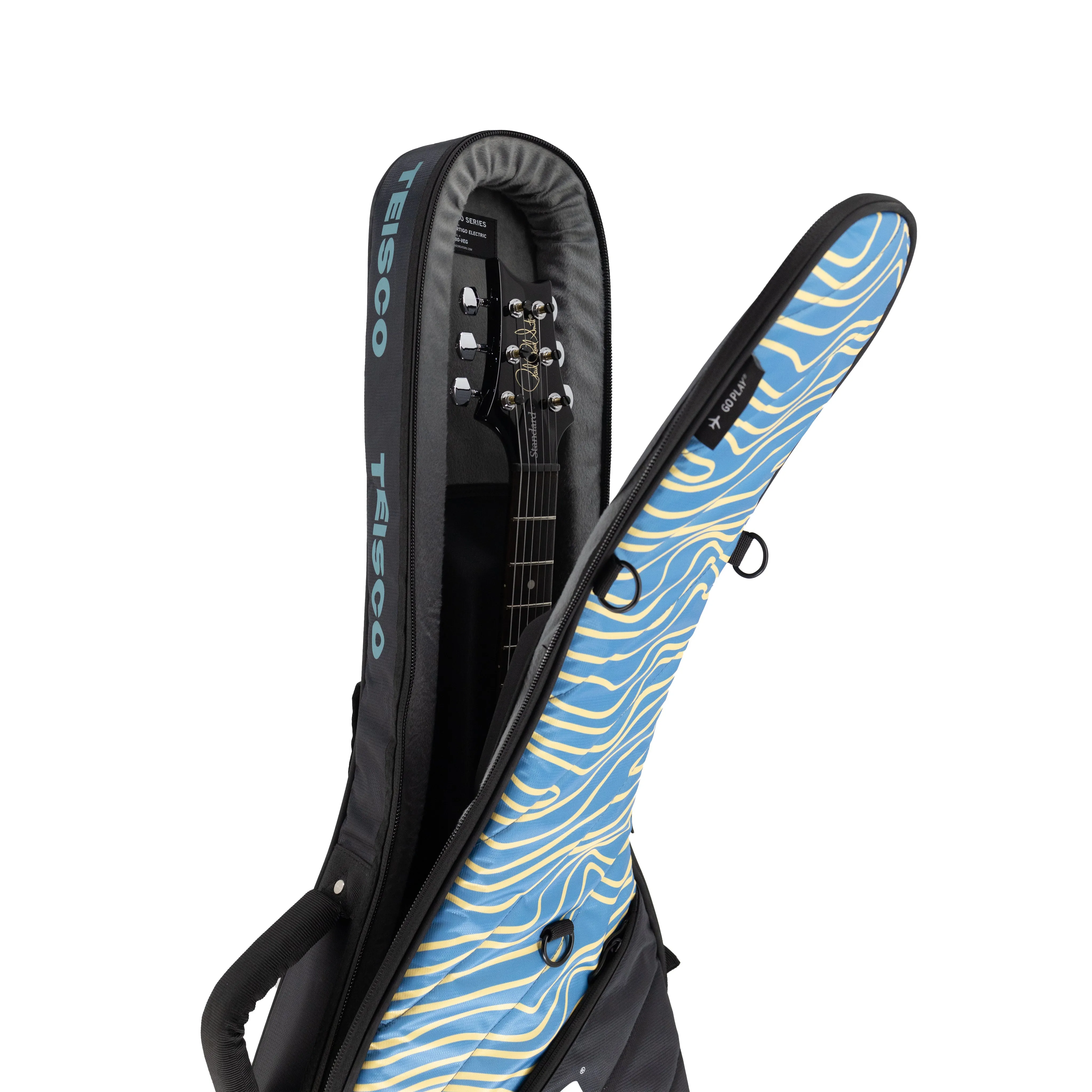 MONO x Teisco Vertigo Electric Guitar Case, Blue 青