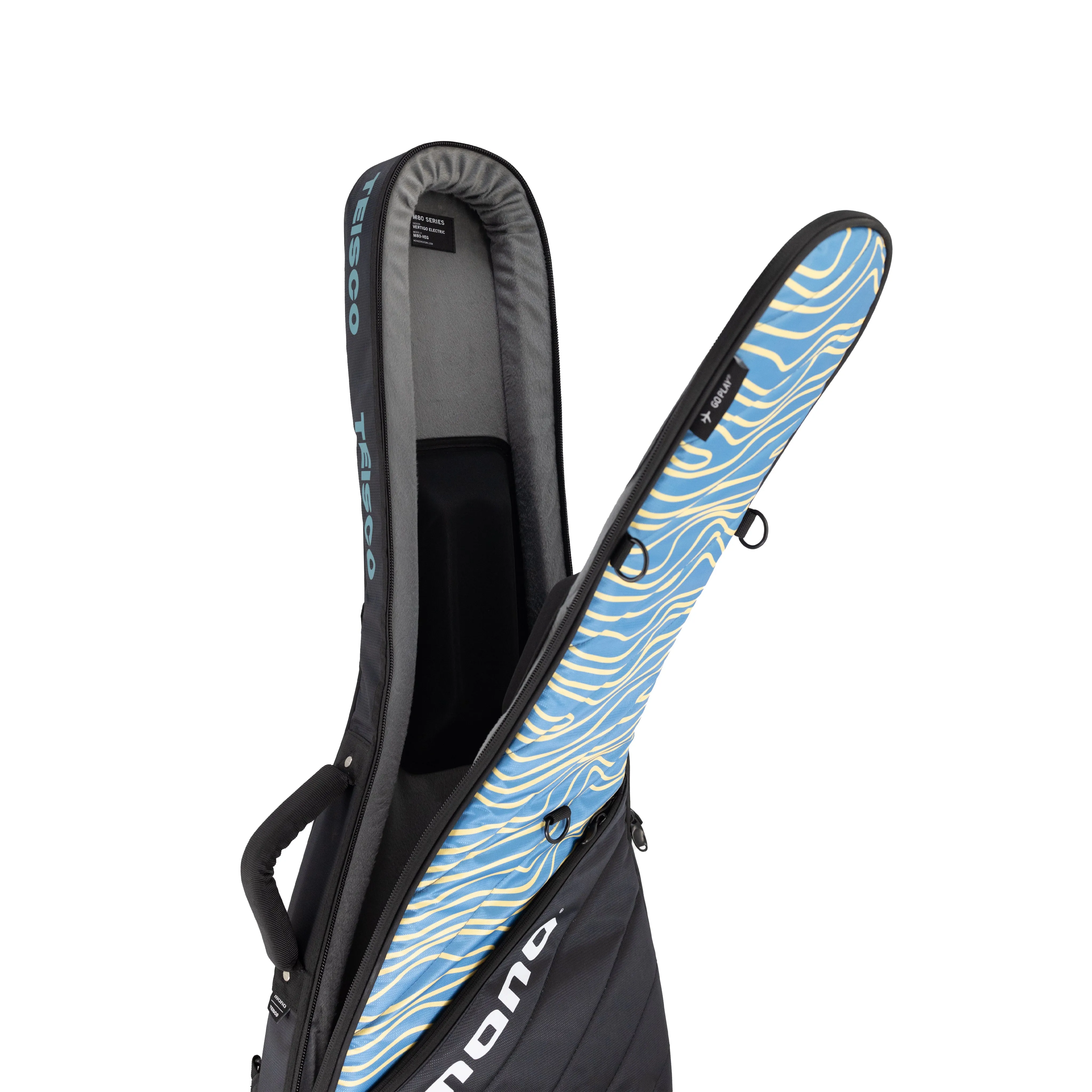 MONO x Teisco Vertigo Electric Guitar Case, Blue 青