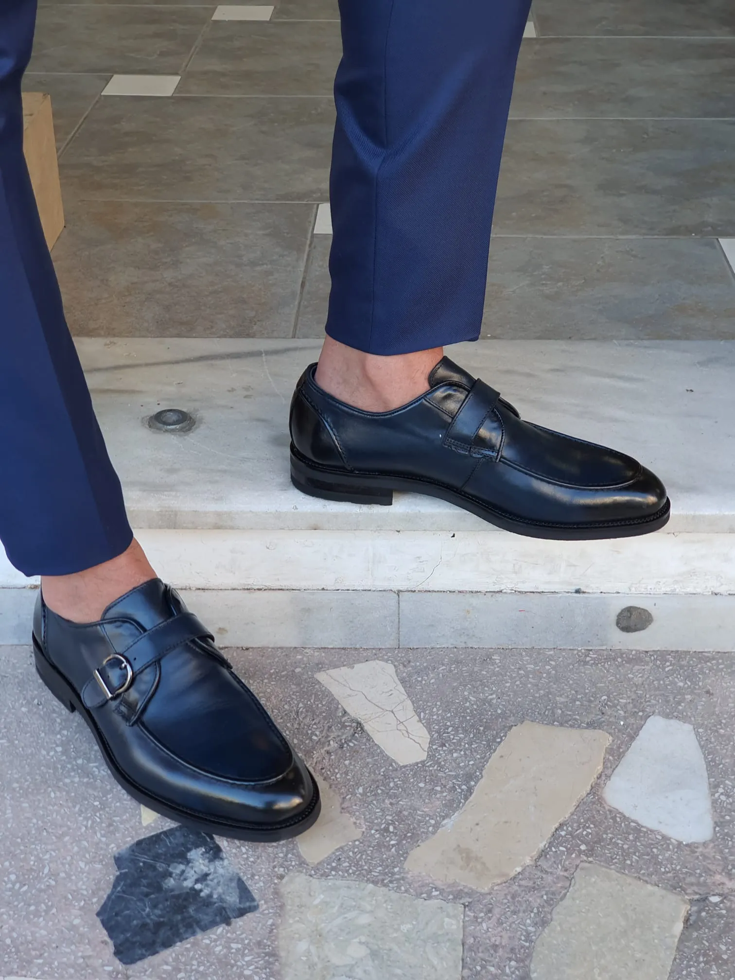 Moore Special Edition Sardinelli Navy Classic Shoes