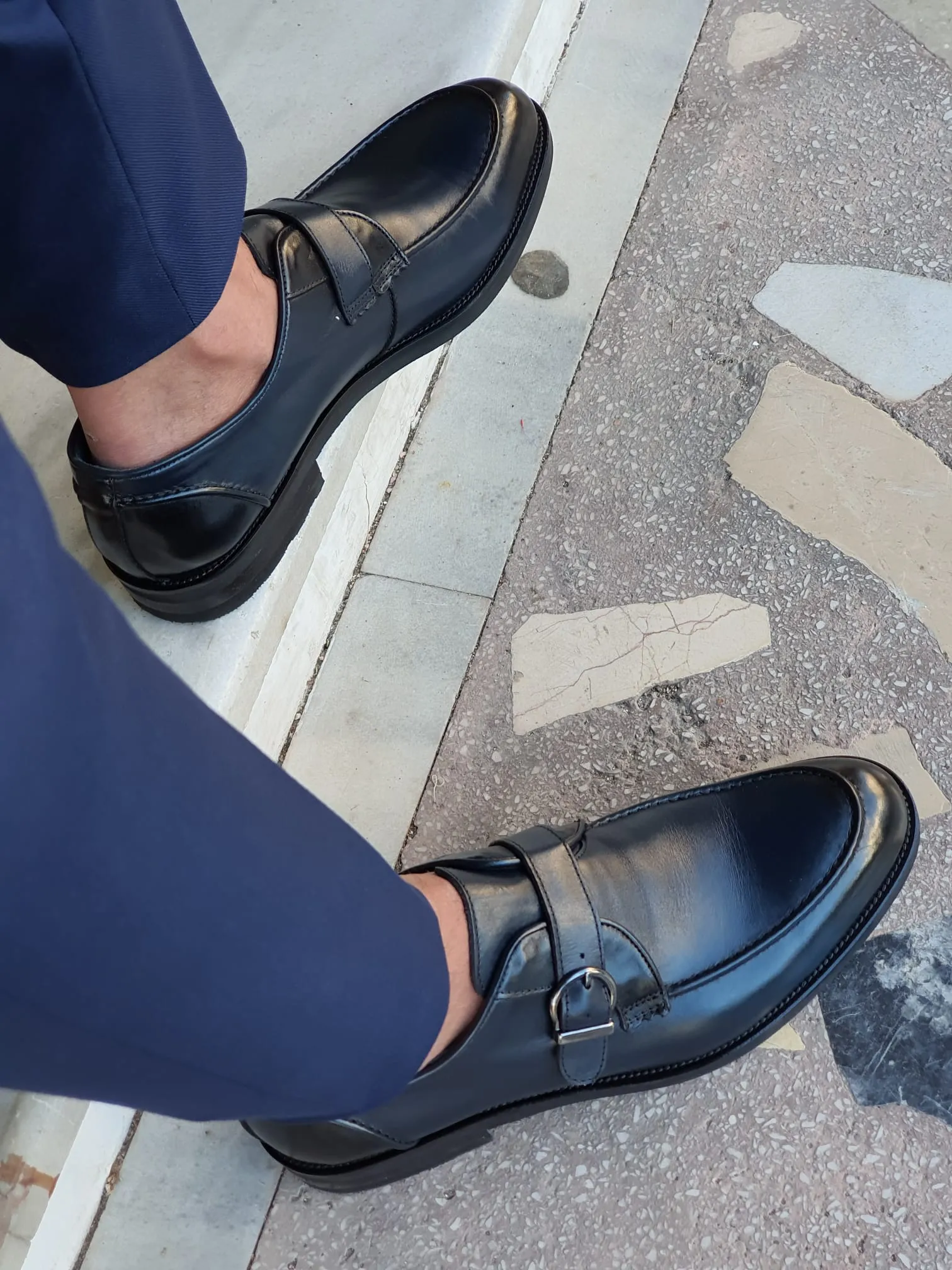 Moore Special Edition Sardinelli Navy Classic Shoes