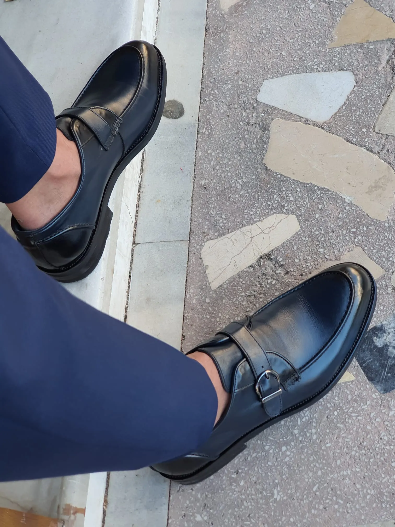Moore Special Edition Sardinelli Navy Classic Shoes