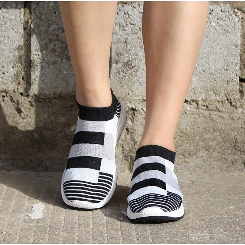 Nanccy - Women Breathable Platform Flats Bunion Corrector Slip On Shoes