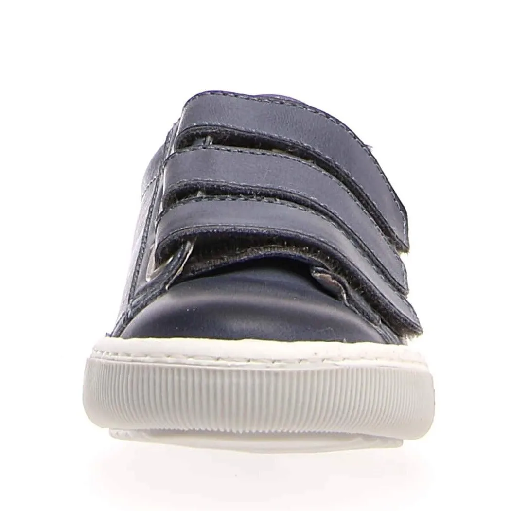 Naturino Boy's and Girl's Cliff Sneaker Shoes - Celeste/Bianco