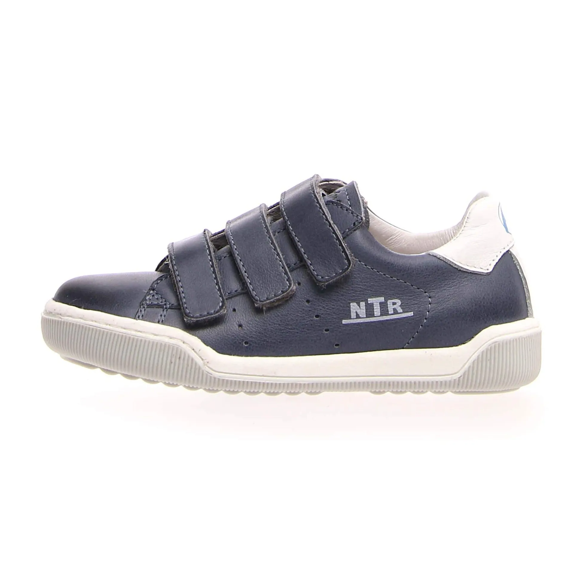 Naturino Boy's and Girl's Cliff Sneaker Shoes - Celeste/Bianco