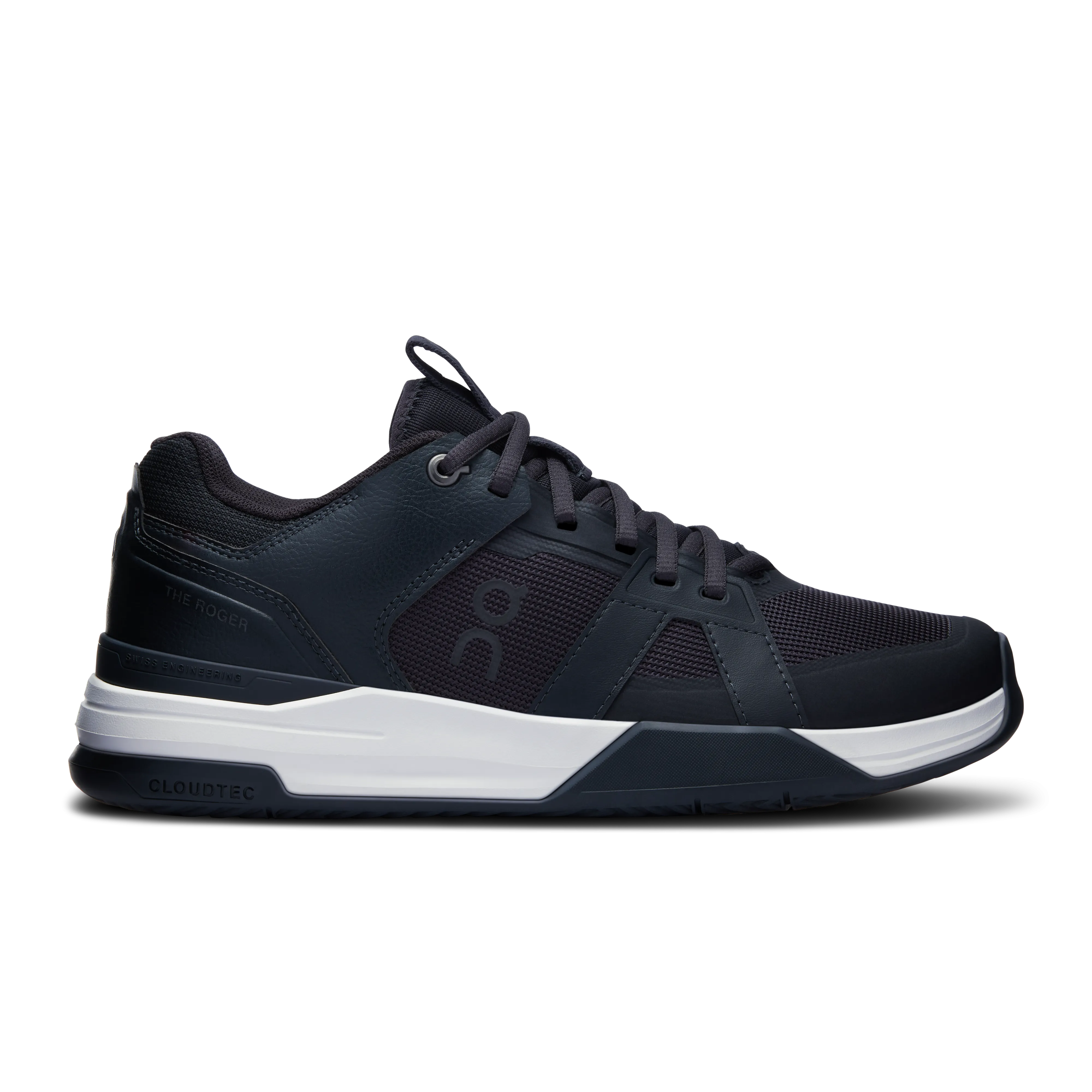 On The Roger Clubhouse Pro Mens Tennis Shoes (Black/White)