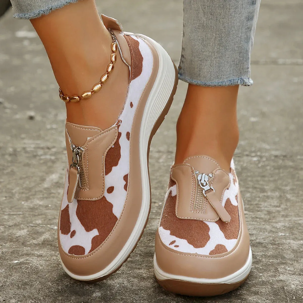 Opal - Trendy High-Top Sneakers for Women