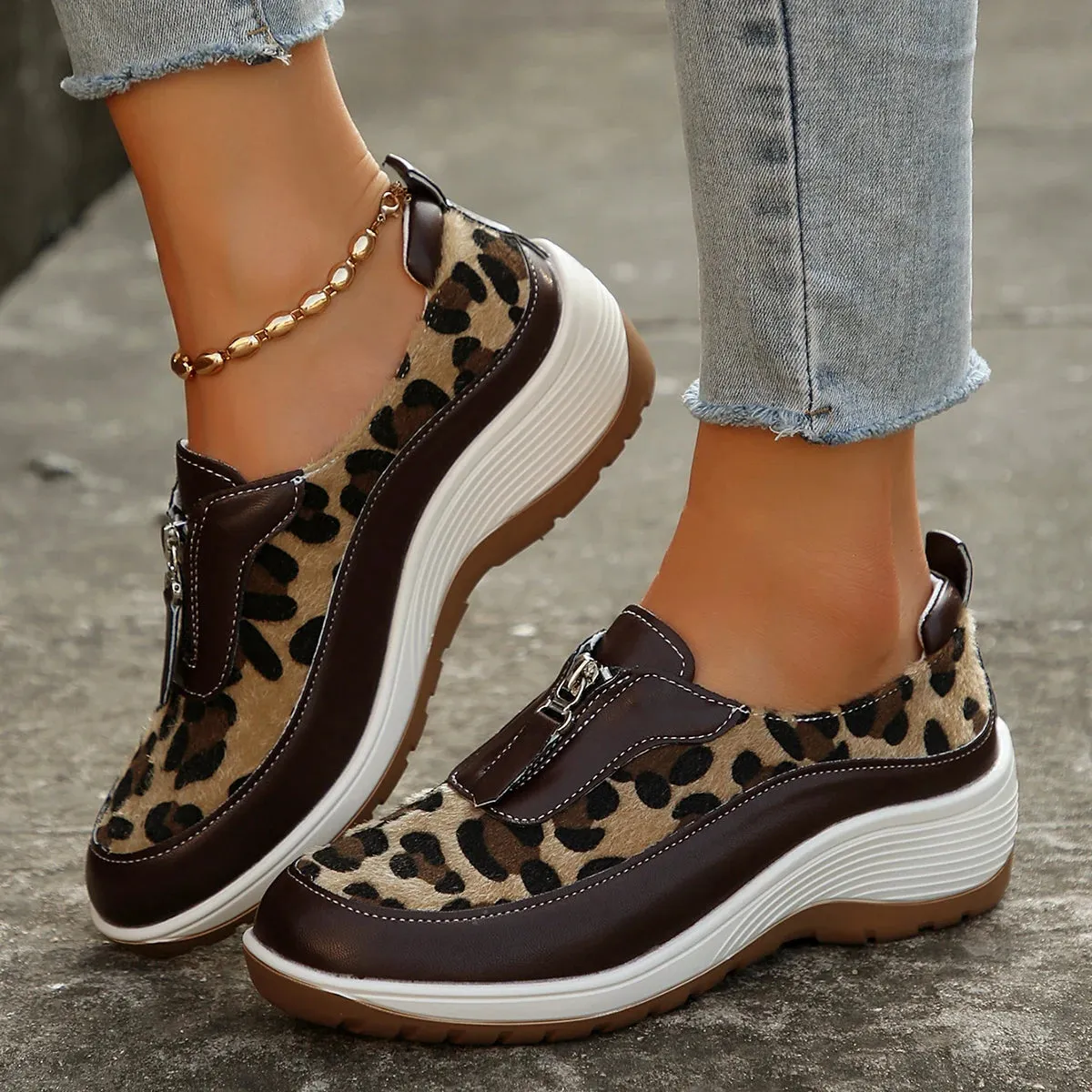 Opal - Trendy High-Top Sneakers for Women