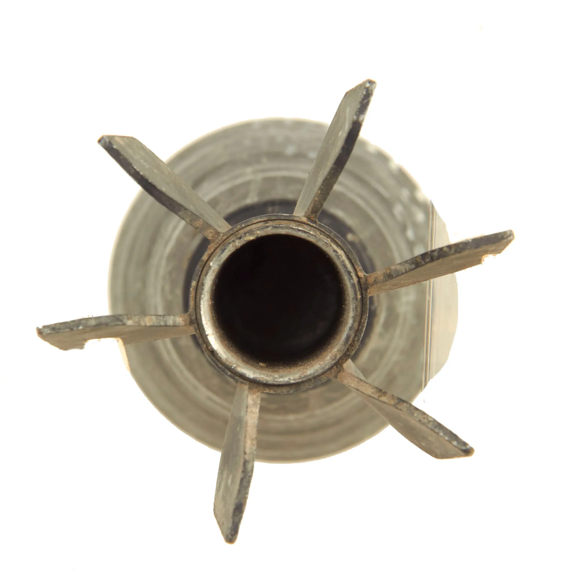 Original U.S. Korean/Vietnam War Inert M29 Practice Energa AT Rifle Grenade Trainer and Vietnam War Inert Practice M31 HEAT Anti-Armor Rifle Grenade Trainer - 2 Items